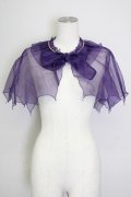 metamorphose / 使い魔ケープ  パープル T-25-09-10-007-ME-JA-SA-ZT