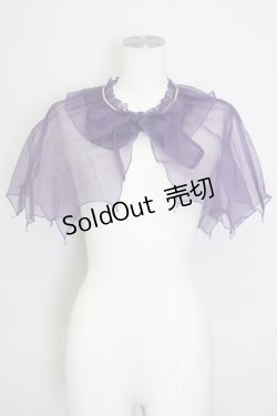 画像1: metamorphose / 使い魔ケープ  パープル T-25-09-10-007-ME-JA-SA-ZI