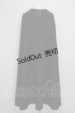 画像2: MIHO MATSUDA / コウモリマント  黒 T-25-09-10-012-GO-JA-SA-ZI