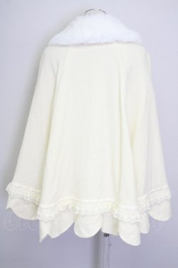 画像2: Angelic Pretty / Princessスカラップケープ  アイボリー T-25-09-10-013-AP-CO-SA-ZT
