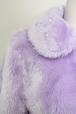 画像5: Angelic Pretty / リボンパールファーボレロ  ラベンダー T-25-09-10-014-AP-CO-SA-ZT