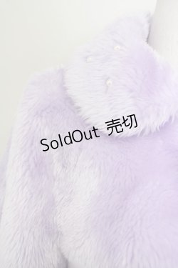 画像5: Angelic Pretty / リボンパールファーボレロ  ラベンダー T-25-09-10-014-AP-CO-SA-ZI