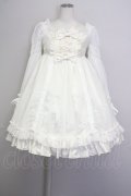 Enchantlic Enchantilly / Gothic Cake&AfterTea Partyワンピース  白 T-25-09-10-016-LO-OP-SA-ZT