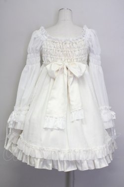 画像2: Enchantlic Enchantilly / Gothic Cake&AfterTea Partyワンピース  白 T-25-09-10-016-LO-OP-SA-ZT