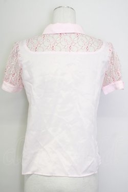 画像2: MILK / チェリーウェブブラウス  ピンク T-25-09-10-002-ML-BL-SA-ZT