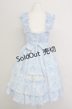 画像2: Angelic Pretty / 雪のガラスドームジャンパースカート  サックス T-25-09-10-018-AP-OP-SA-ZT