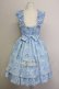 画像2: Angelic Pretty / 雪のガラスドームジャンパースカート  サックス T-25-09-10-018-AP-OP-SA-ZT (2)