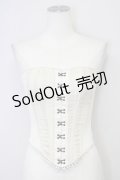 alice auaa / 異素材切替コルセット 3 ベージュ T-25-09-12-001-AA-TO-SA-ZI