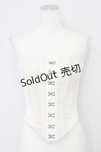 alice auaa / 異素材切替コルセット 3 ベージュ T-25-09-12-001-AA-TO-SA-ZI