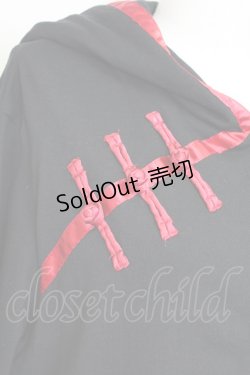 画像6: Favorite / チャイナパーカー  黒Ｘ赤 T-25-09-12-016-LO-TO-SA-ZI