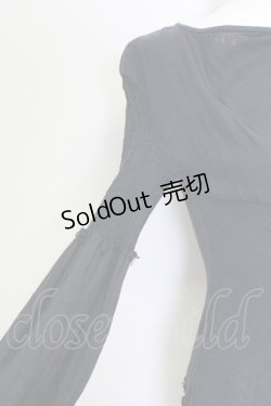 画像6: alice auaa / 楊柳切替ワンピース 3 ブラック T-25-09-12-018-AA-OP-SA-ZI