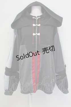 画像1: Favorite / チャイナボタンパーカー  グレー T-25-09-12-004-LO-TO-SA-ZI