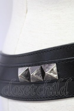 画像4: alice auaa / スタッズ使いベルト  ブラック T-25-09-12-023-AA-ZA-SA-ZI