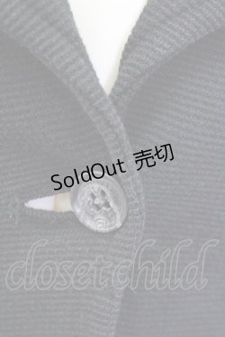 画像5: alice auaa / ワイヤー襟カーディガン 4 ブラック T-25-09-12-007-AA-TO-SA-ZI