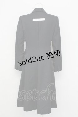 画像2: alice auaa / タリスマンボタンロングジャケット 3 ブラック T-25-09-12-008-AA-JA-SA-ZI