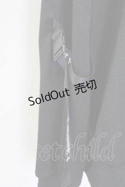 画像3: Amilige / ロゴグラデーションパーカー  黒Ｘ紫 T-25-09-12-010-PU-TO-SA-ZI