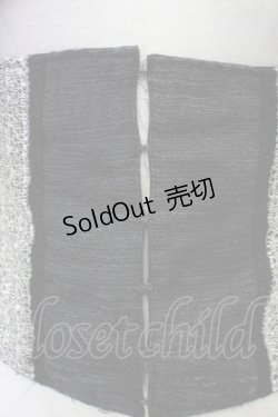 画像4: alice auaa / ツイードフリルショートコルセット 3 ブラック T-25-09-12-002-AA-TO-SA-ZI