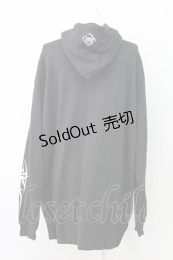 画像2: TRAVAS TOKYO / 適当緑コラボパーカー  黒 T-25-09-12-013-PU-TO-SA-ZI