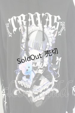 画像5: TRAVAS TOKYO / 適当緑コラボパーカー  黒 T-25-09-12-013-PU-TO-SA-ZI