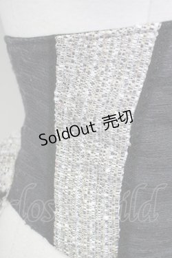 画像5: alice auaa / ツイードフリルショートコルセット 3 ブラック T-25-09-12-002-AA-TO-SA-ZI