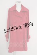 DearMyLove / ダブルボタンコート  赤 T-25-09-14-019-EL-CO-SA-ZI