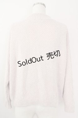 画像2: axes femme / パールニットトップス  ピンク T-25-09-14-006-AX-TO-SA-ZI