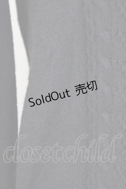 画像4: axes femme / ボウタイブロッキング風ニット M 黒X白 T-25-09-14-008-AX-TO-SA-ZI