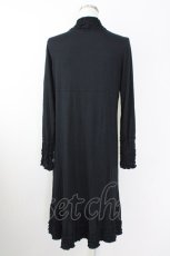 画像2: PINK HOUSE / フリルハイネックワンピース  ブラック T-25-09-14-010-LO-OP-SA-ZI (2)