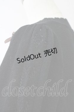 画像3: axes femme POETIQUE / プチリボンニットカーデ M 黒 T-25-09-14-011-AX-TO-SA-ZI