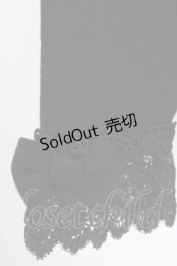 画像4: axes femme kawaii / レーシーフリルニットプル M 黒 T-25-09-14-012-AX-TO-SA-ZI