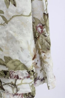 画像6: INGEBORG / 薔薇柄フレアスカート  アイボリー T-25-09-14-015-LO-SK-SA-ZI