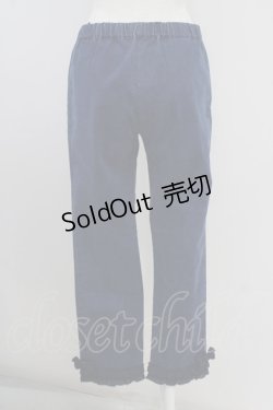 画像2: PINK HOUSE / 裾2段フリル&リボンデニムパンツ  インディゴ T-25-09-14-018-LO-PA-SA-ZI