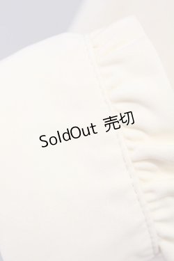 画像6: axes femme / バラ刺繍ラッフルフリルブラウス  アイボリー T-25-09-15-002-AX-BL-SA-ZI