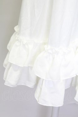画像3: axes femme kawaii / ミディフリルペチスカート M 白 T-25-09-15-024-AX-SK-SA-ZT