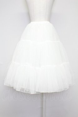 画像2: LOLITAその他(お買取対象外) / チュールロングパニエ  白 T-25-09-15-026-LO-SK-SA-ZT