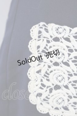 画像3: an another angelus / レースポケットキュロット  ネイビーXアイボリー T-25-09-15-027-CA-PA-SA-ZI