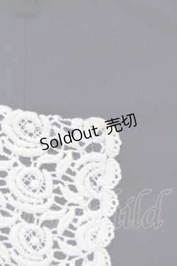 画像4: an another angelus / レースポケットキュロット  ネイビーXアイボリー T-25-09-15-027-CA-PA-SA-ZI