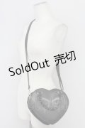 FLC / MINA*ハートショルダーバッグ  中黒 T-25-09-15-029-LO-BG-SA-ZI