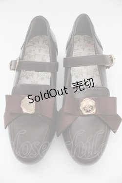 画像1: m petit by misako / NINA'Sコラボパンプス S 濃茶 T-25-09-15-041-LO-SH-SA-ZI