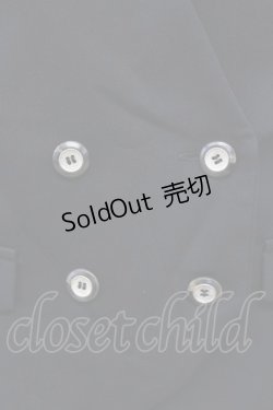 画像3: 森林衣樹 / ダブルボタンベスト XL 黒 T-25-09-15-005-LO-TO-SA-ZI