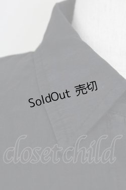 画像5: Drug Honey / 肩ZIPブラウス  黒Xシルバー T-25-09-15-008-PU-BL-SA-ZI