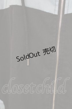 画像3: VOLAN&APHRODITE / 切り替えフードブルゾン  青X黒 T-25-09-15-010-PU-JA-SA-ZI