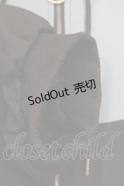 画像4: VOLAN&APHRODITE / 切り替えフードブルゾン  青X黒 T-25-09-15-010-PU-JA-SA-ZI