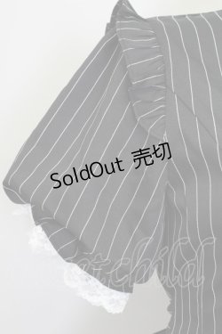 画像3: Pal elfy / ストライプセットアップ  黒X白 T-25-09-15-011-PU-OP-SA-ZI