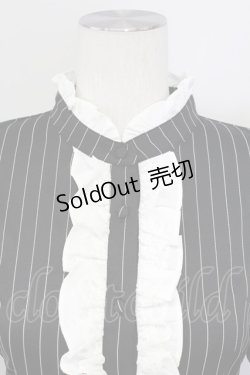 画像4: Pal elfy / ストライプセットアップ  黒X白 T-25-09-15-011-PU-OP-SA-ZI