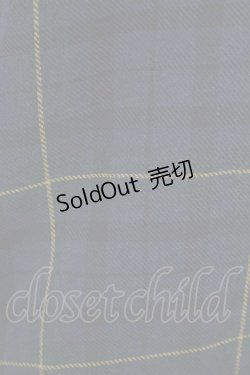 画像4: Amavel / リボンブローチ付きセーラー襟チェックワンピース  グリーンXネイビー T-25-09-15-013-CA-OP-SA-ZI