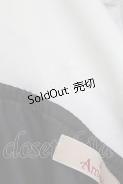 画像9: Amavel / 不思議の迷宮バックティアードワンピース  黒X白 T-25-09-15-014-CA-OP-SA-ZI