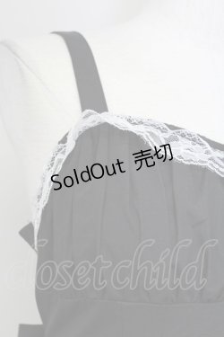 画像3: Lovely Tency / 眞白ありすコラボ/ティアードジャンパースカート L ブラック T-25-09-15-015-PU-OP-SA-ZI