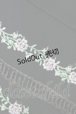 画像5: L'EST ROSE / 裾薔薇刺繍イレヘムワンピース  ブラック T-25-09-15-018-LO-OP-SA-ZI