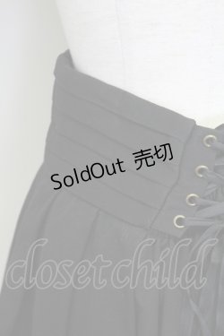 画像3: 森林衣樹 / ハイウエストスカート L 黒 T-25-09-15-020-LO-SK-SA-ZI